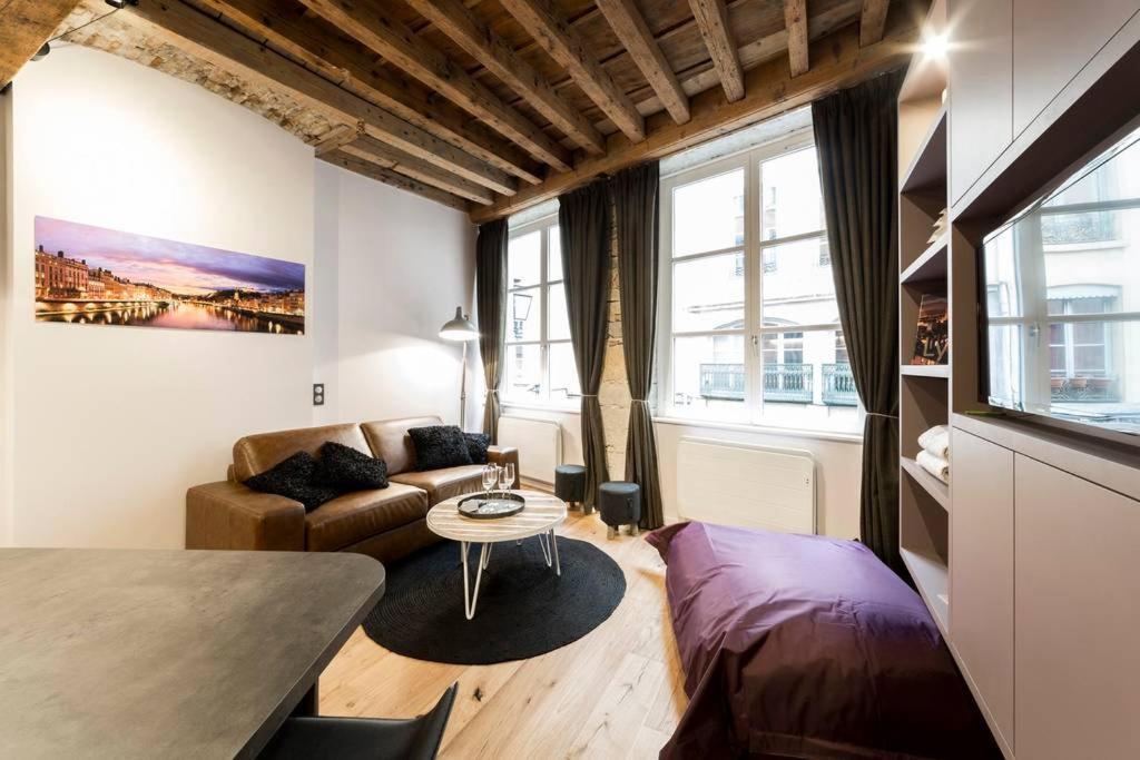 Apartamento Beau Bijou Au Coeur Du Vieux Lyon Ail Exterior foto
