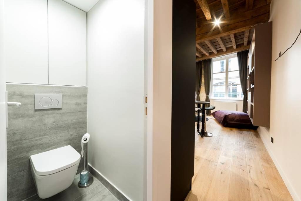 Apartamento Beau Bijou Au Coeur Du Vieux Lyon Ail Exterior foto